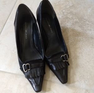 Bandolino Black Kitten Heel Dress Shoes
